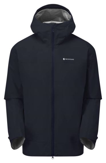 Pánska nepremokavá bunda Montane Phase Jacket eclipse blue