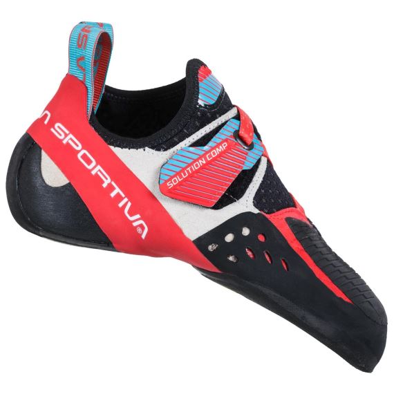 La Sportiva Solution Comp Woman hibiscus/malibu blue