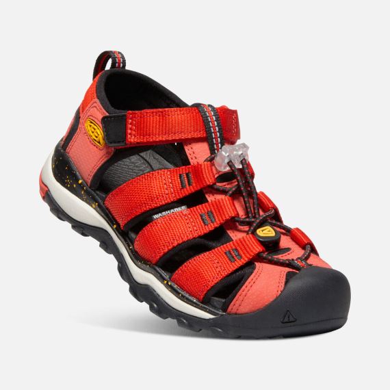 Detské sandále Keen Newport NEO H2 Youth fiery red/golden rod