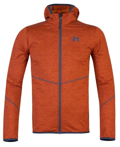 Hannah Damar Hoody burnt orange mel