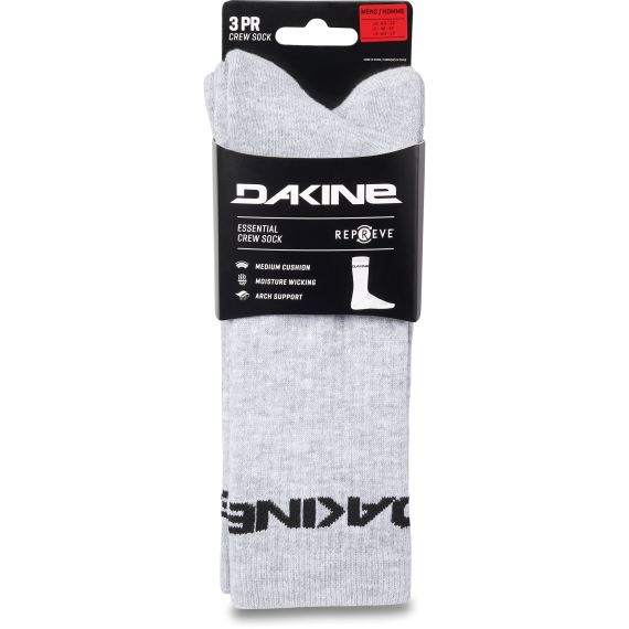 3 páry Dakine Essential Sock-3Pk Black