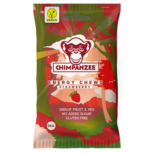 Energetické cukríky Chimpanzee Strawberry 35g