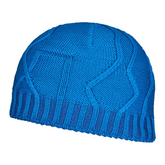 Ortovox Merino Tangram Knit Beanie Mountain Blue