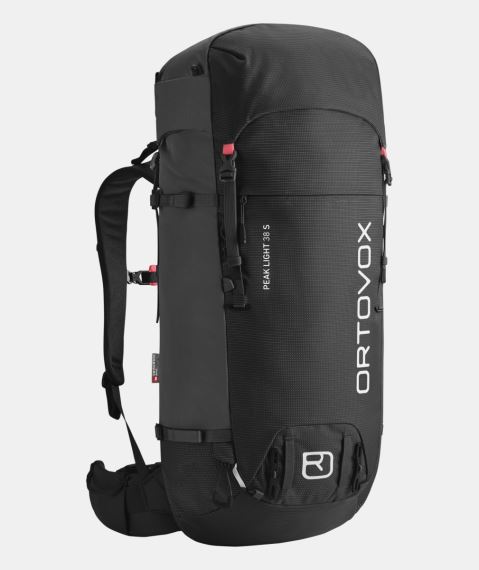 Batoh Ortovox Peak Light 38L short black raven