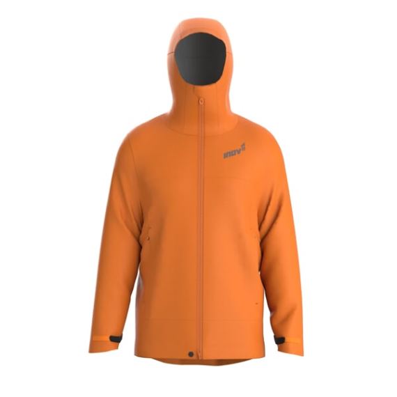 Pánska nepremokavá bunda Inov-8 Venturelite Jacket FZ M oranžová