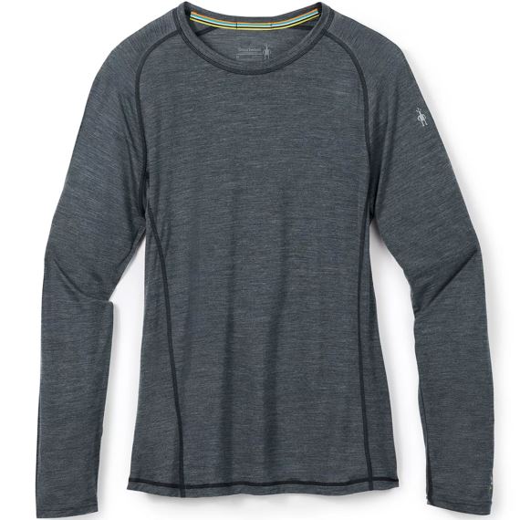 Pánske funkčné dlhé tričko Smartwool M Merino Sport 120 Long Sleeve Charcoal heather