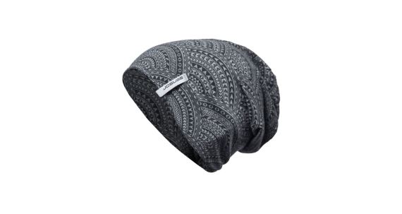 Moderná merino čiapka Sensor Merino Impress Grey/maori