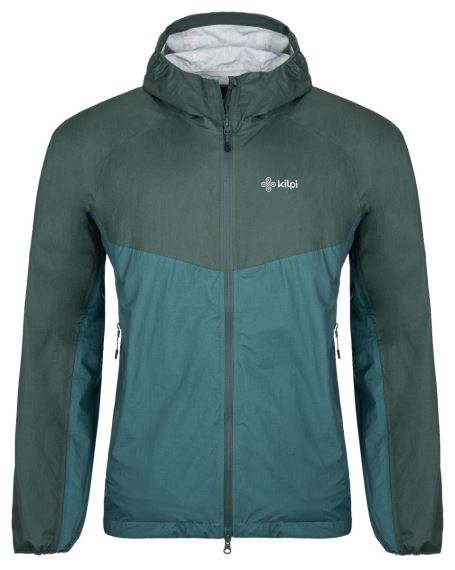 Pánska outdoorová bunda Kilpi Hurricane-M Dark Green