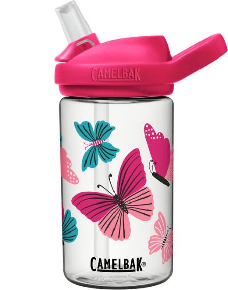 Detská fľaša Camelbak Eddy+ 400 ml colorblock butterflies