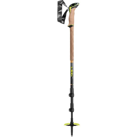 Trekingové palice Leki Sherpa dark anthracite-copper-neonyellow 110-145cm