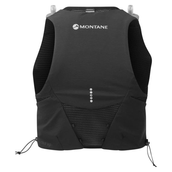 Unisex bežecká vesta Montane Gecko VP+ Black