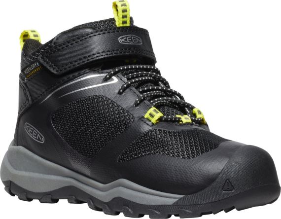 Keen Wanduro Mid WP Deti black/silver