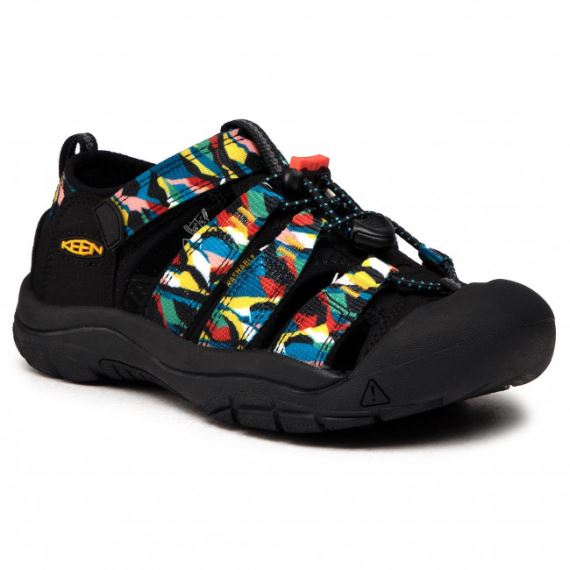 Detské sandále KEEN Newport H Youth black/multi