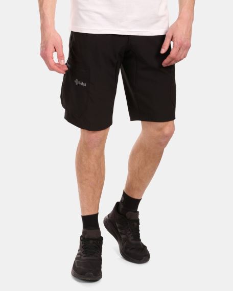 Pánske outdoorové šortky Kilpi Asher-M BLK