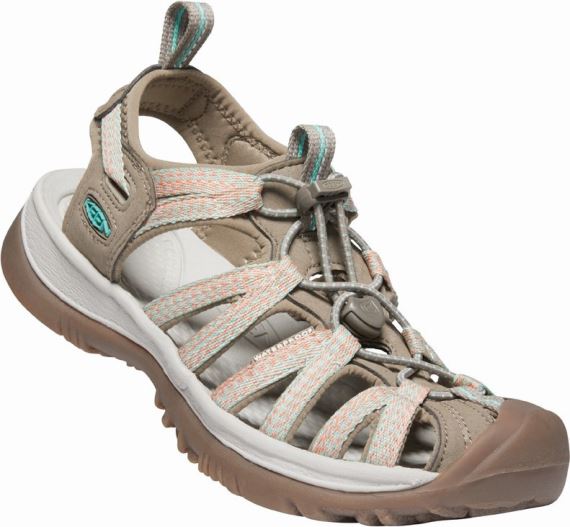 Dámske sandále Keen Whisper W taupe/coral