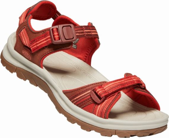 Dámske sandále Keen Terradora II Open Toe Sandal W dark red/coral