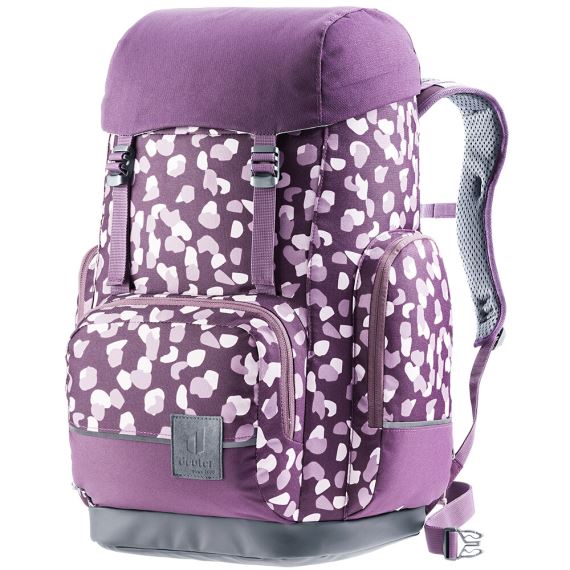 Mestský batoh Deuter Scula 30L Plum dots