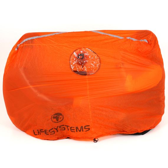 Núdzový prístrešok Lifesystems Survival Shelter 2 orange