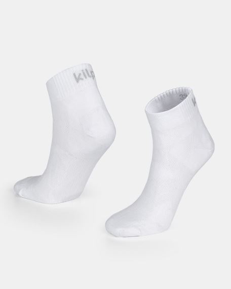 Unisex bežecké ponožky Kilpi Minimis-U WHT