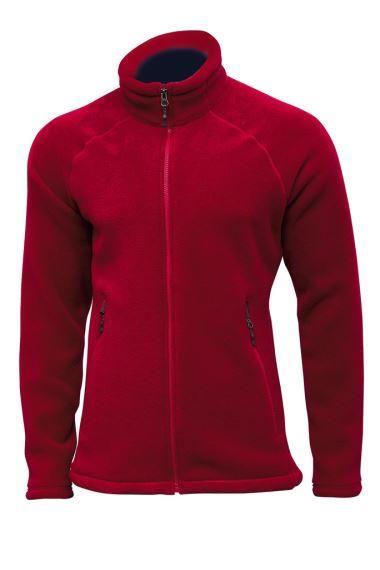 Pánska fleecová mikina Pinguin Montana Jacket Red