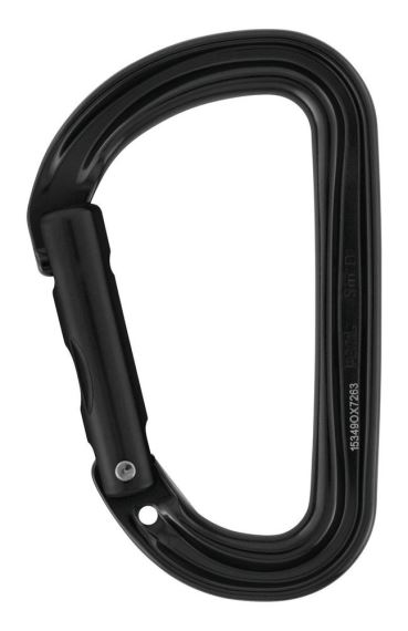 Karabína PETZL Sm´D Wall čierna