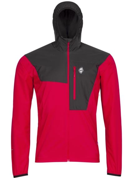 Pánske outdoorové bundy High Point Helium Pertex 2.0 Jacket Red/black