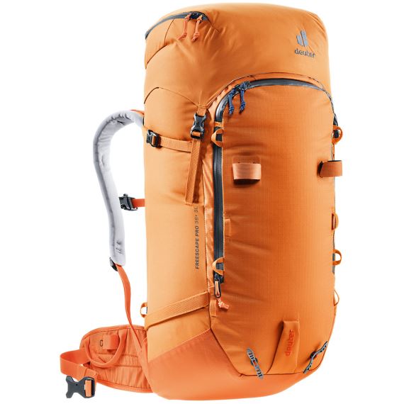 Dámsky zimný batoh Deuter Freescape Pro 38+L SL Mandarine-saffron