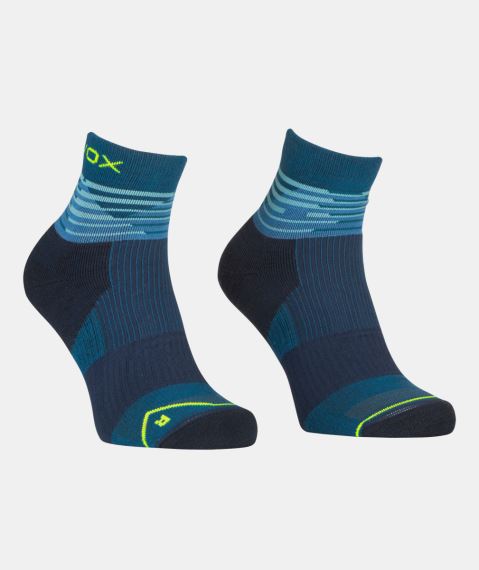 Pánske ponožky Orotovx All mountain Quarter Socks petrol blue