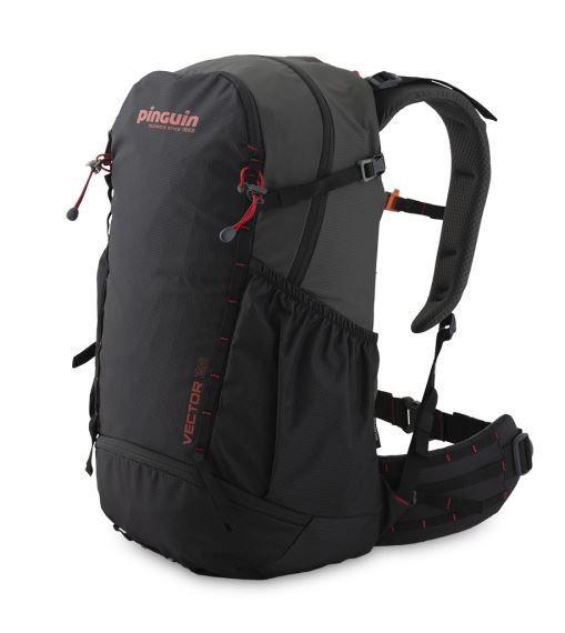 Turistický batoh Pinguin Vector 35L Black