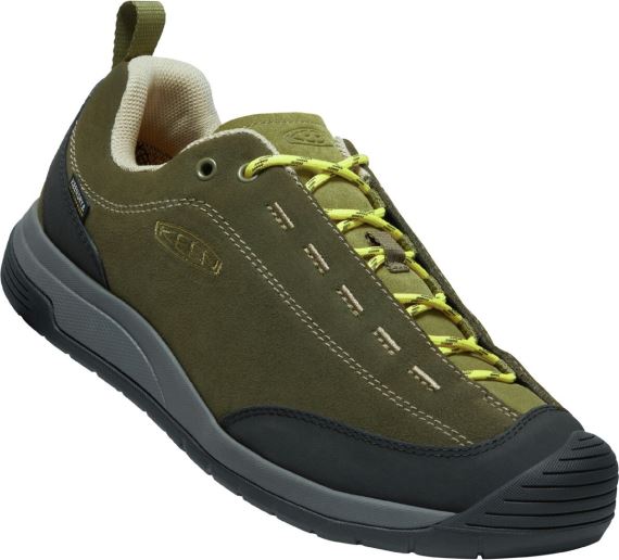 Keen Jasper II WP Pánske turistické tenisky Dark olive/olive drab