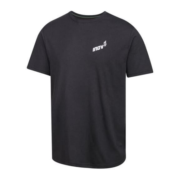 Pánske tričko Inov-8 Graphic Tee "Brand" M black graphite