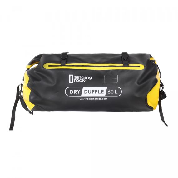 Cestovná taška Singing Rock Dry Duffle 60L L black/yellow