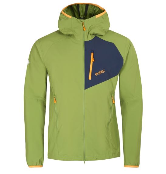 Pánska softshellová bunda Direct Alpine Dru Light green/navy