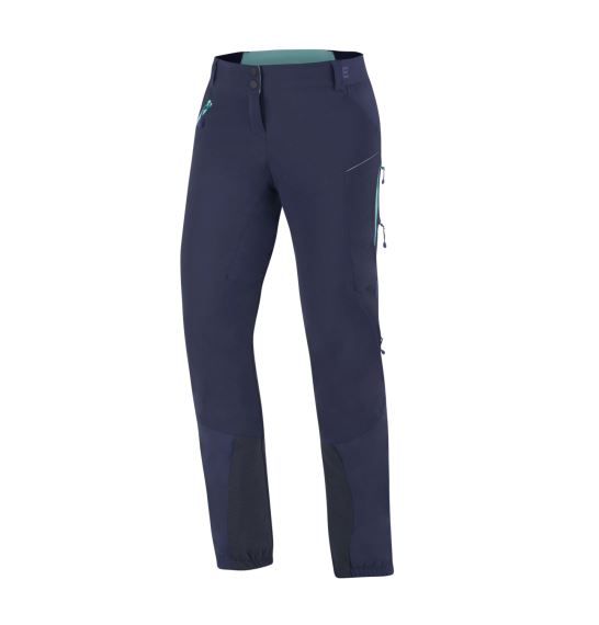 Dámske zimné funkčné nohavice Direct Alpine REBEL LADY 1.0 indigo/mentol