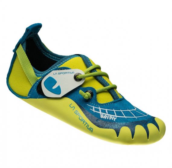 Detská lezecká obuv La Sportiva Gripit blue/sulphur