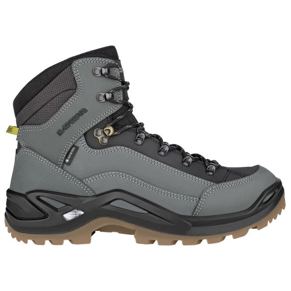 Pánske členkové topánky Lowa Renegade GTX Mid dark grey/black