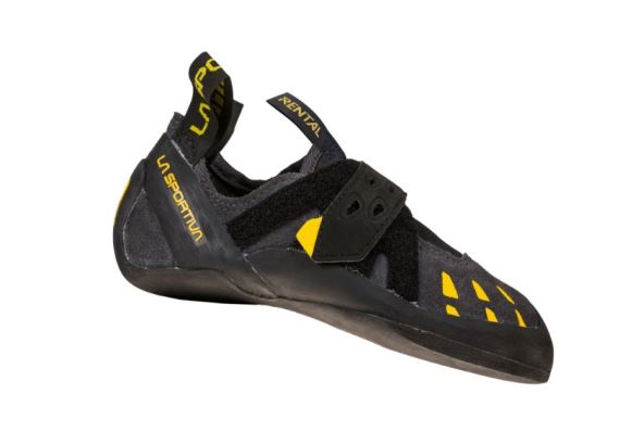 La Sportiva Tarentula JR Carbon/Yellow detská lezecká obuv