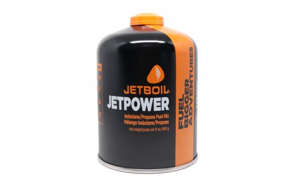 JetBoil Jetpower Fuel black 450g plynová kartuša