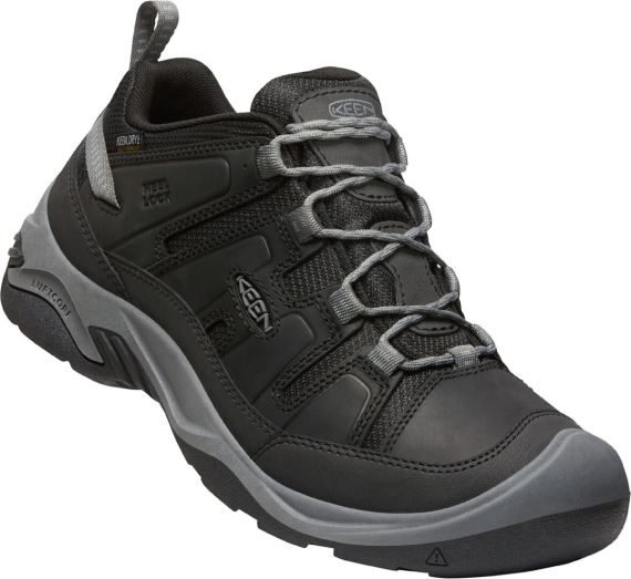 Keen Circadia WP black/steel grey pánske nízke topánky