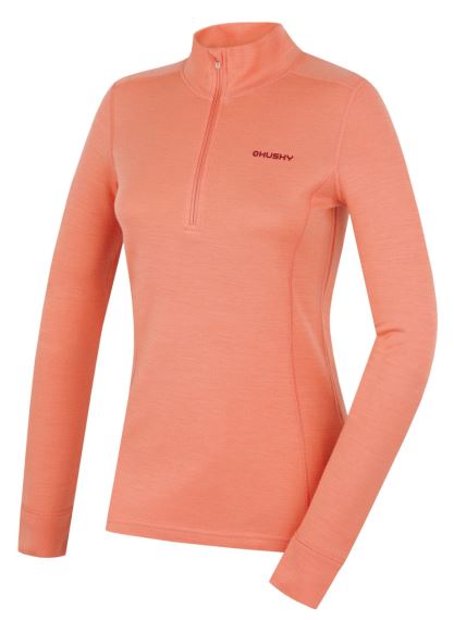 Dámska outdoorová mikina Aron Zip L Light orange