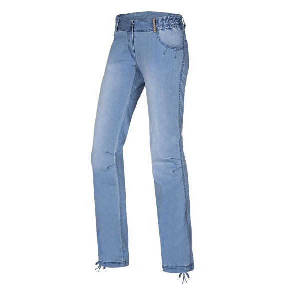 Dámske lezecké nohavice Ocún Inga Jeans light blue