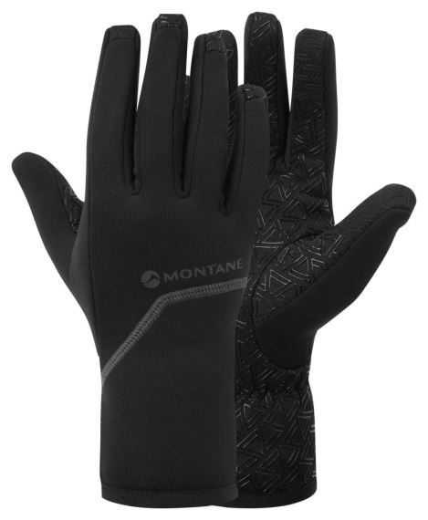 Montane Dámske rukavice Power Stretch Pro Grippy Black