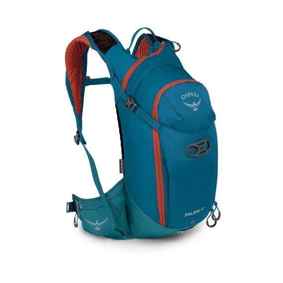 Dámsky cyklistický batoh Osprey Salida 12L Waterfront blue