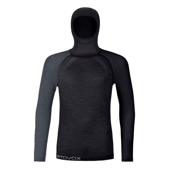 Pánske funkčné tričko Ortovox 120 Competition Light Hoody Black Raven