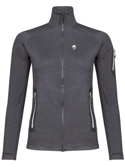 Dámska funkčná mikina High Point Woolion Merino 3.0 Lady Sweatshirt anthracite