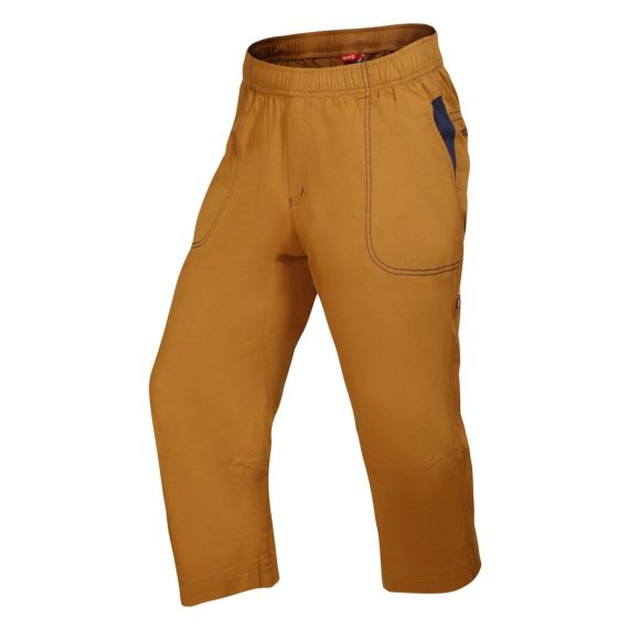 Pánske lezecké 3/4 nohavice Ocún Jaes Pants brown bronze