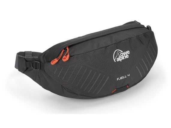 Lowe Alpine Fjell 4L Black Turistická ľadvinka