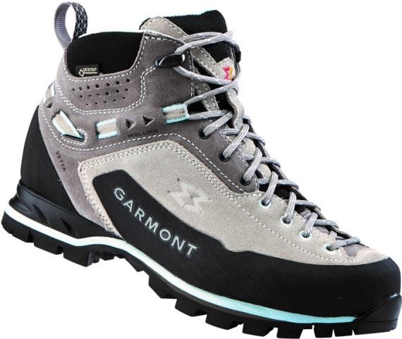 Dámske trekové topánky GARMONT Vetta GTX warm grey/light blue