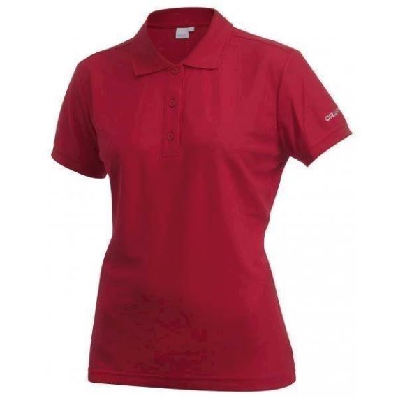 Dámske tričko Craft Classic Polo Pique Red