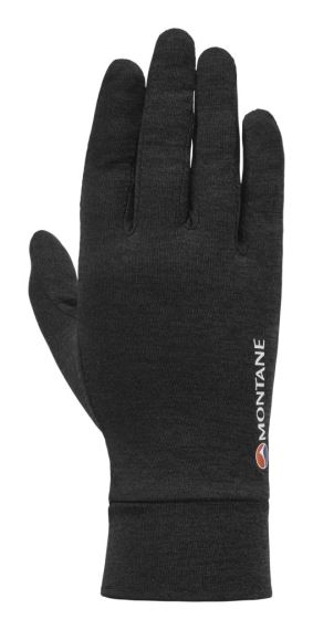 Dámske ľahké rukavice Montane Fem Dart Liner Glove black